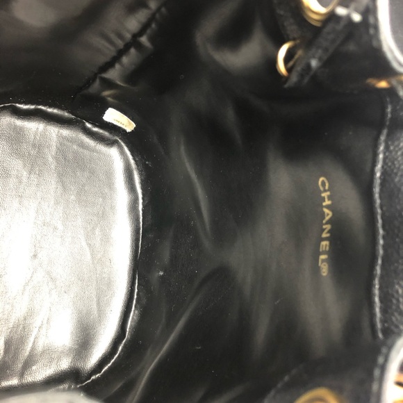 ❤️TRIPPLE CC ❤️coco Chanel small caviar bucket - Picture 5 of 8